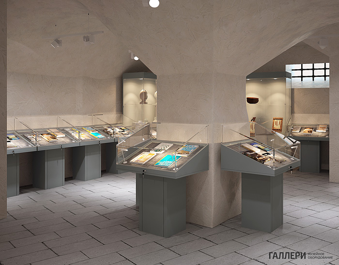 Дизайн интерьера музея, посвящённого природному камню